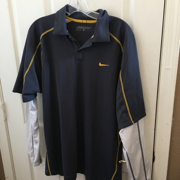 Nike Other - 𝅺Men’s Nike golf shirt large